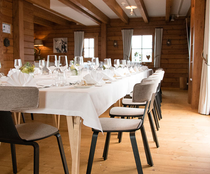 Chalet 19 für Tagungen und Events