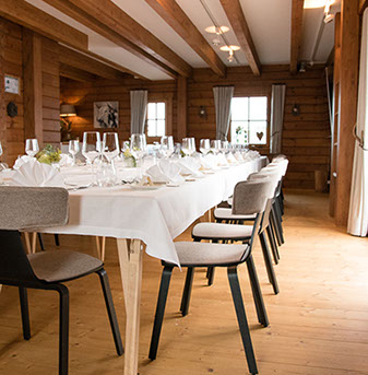 Chalet 19 für Tagungen und Events